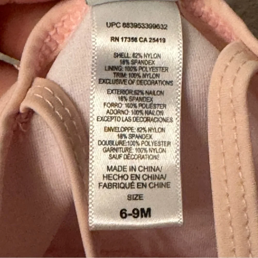 Little Me Light Pink Leotard with Tutu Skirt